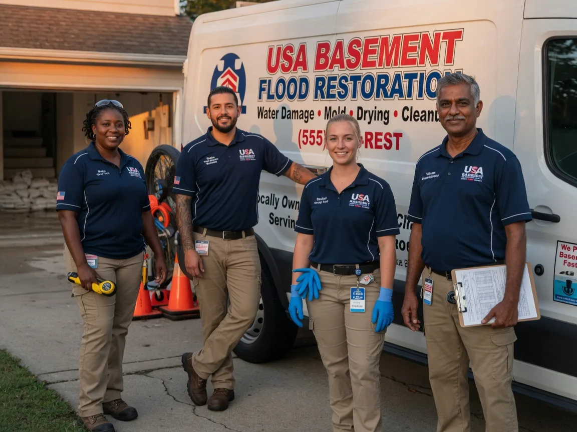 Basement Flood Cleanup company in Des Allemands, LA